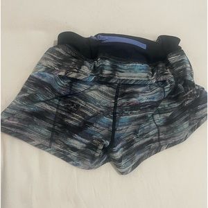 Ivviva by lululeom blue and black shorts